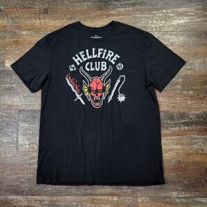 Stranger Things Hellfire Club T-Shirt Size XL